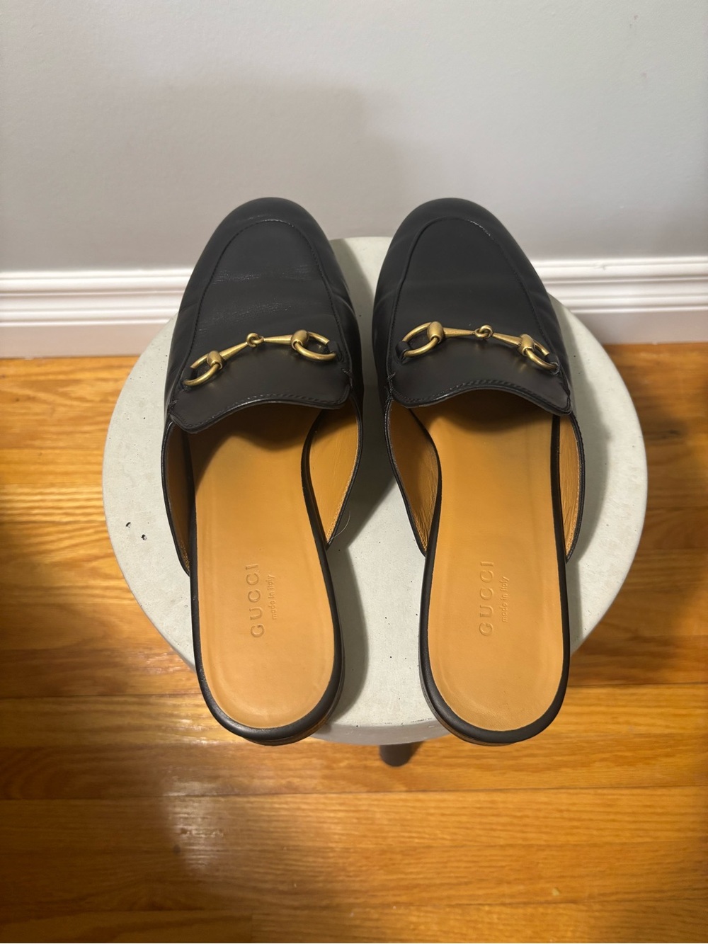 Gucci Princetown Leather Slipper